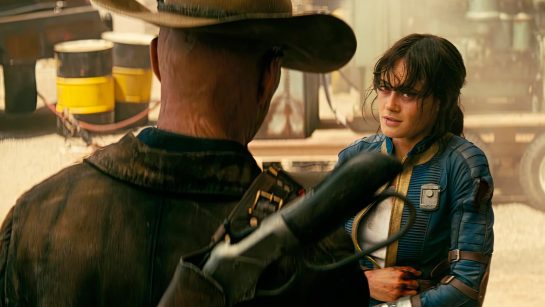 Кадр из 4 серии 1 сезона сериала «Fallout» (Фоллаут)